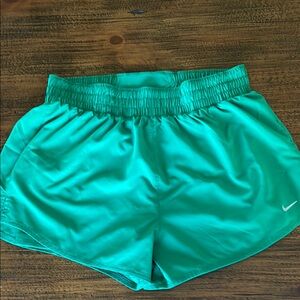 Nike Kelly Green Athletic Shorts